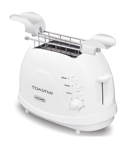 Tostapane Elettrico Tostiera Grill Con Pinze Per 2 Toast Da 700w Hoomei Hm-5928t