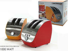 Tostapane-Toast-Tosta-Pane-Elettrico-Tostiera-Sandwich-1000W-VASSOIO-RACCOGLIBRI