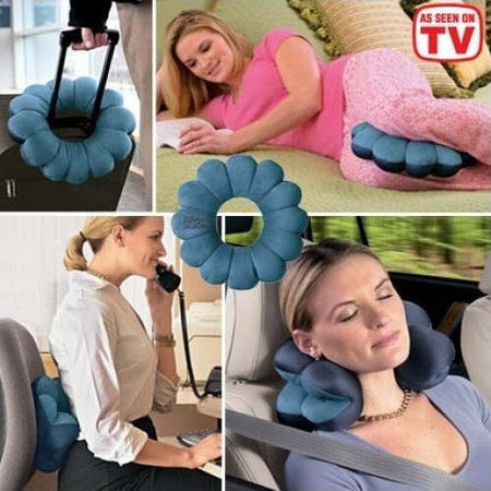 TOTAL PILLOW CUSCINO PER COLLO ANTI CERVICALE DA VIAGGIO POGGIA TESTA ERGONOMICO Moda/Valigie borse e accessori da viaggio/Accessori/Accessori da viaggio/Cuscini da viaggio Trade Shop italia - Napoli, Commerciovirtuoso.it