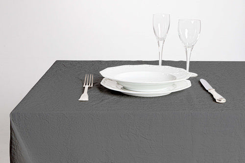 Tovaglia 100% Lino Antracite Pastello Tovaglia In Puro Lino Lavato Delavè Tovaglia Da Tavola Lino Stone Washed Morbido Resistente Elegante Made In Italy Grigio Antracite Casa e cucina/Tessili per la casa/Tessili da cucina/Tovaglie Vanita di raso - Sesto San Giovanni, Commerciovirtuoso.it