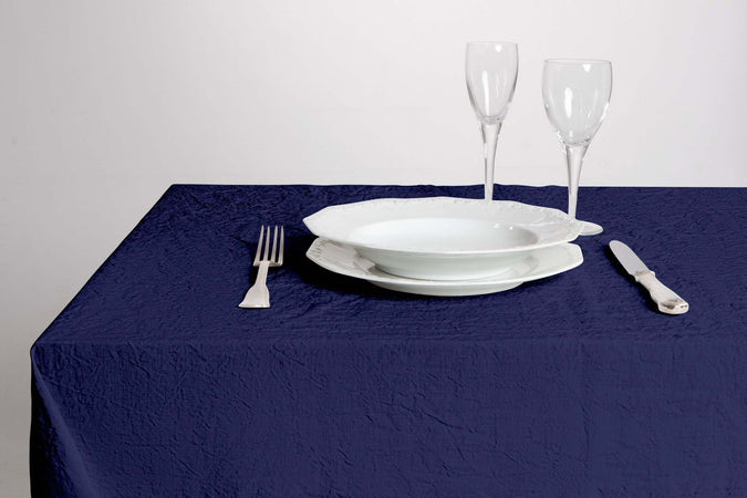 Tovaglia 100% Lino Blu Notte Tovaglia In Puro Lino Lavato Delavè Tovaglia Da Tavola Lino Stone Washed Morbido Resistente Elegante Made In Italy Blu Scuro Casa e cucina/Tessili per la casa/Tessili da cucina/Tovaglie Vanita di raso - Sesto San Giovanni, Commerciovirtuoso.it