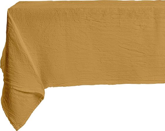 Tovaglia 100% Lino Giallo Ocra Tovaglia In Puro Lino Lavato Delavè Tovaglia Da Tavola Lino Stone Washed Morbido Resistente Elegante Made In Italy Gialla Casa e cucina/Tessili per la casa/Tessili da cucina/Tovaglie Vanita di raso - Sesto San Giovanni, Commerciovirtuoso.it