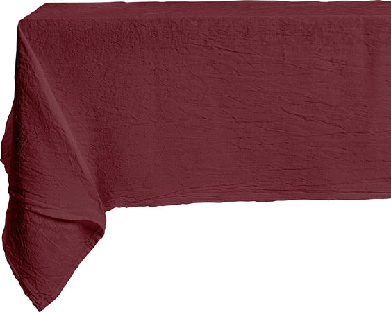 Tovaglia 100% Lino Rossa Bordeaux Tovaglia In Puro Lino Lavato Delavè Tovaglia Da Tavola Lino Stone Washed Morbido Resistente Elegante Made In Italy Bordeaux Casa e cucina/Tessili per la casa/Tessili da cucina/Tovaglie Vanita di raso - Sesto San Giovanni, Commerciovirtuoso.it
