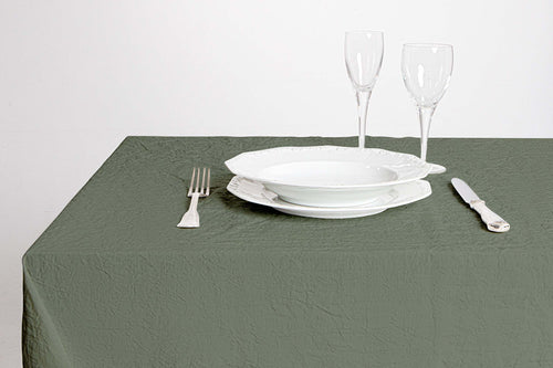 Tovaglia 100% Lino Verde Oliva Tovaglia In Puro Lino Lavato Delavè Tovaglia Da Tavola Lino Stone Washed Morbido Resistente Elegante Made In Italy Verde Oliva Casa e cucina/Tessili per la casa/Tessili da cucina/Tovaglie Vanita di raso - Sesto San Giovanni, Commerciovirtuoso.it