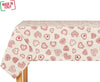 Tovaglia Antimacchia Fantasia Cuori Shabby Rosso 100% Made in Italy Diverse Misure per 4,6,8-12 Posti Cotone E Poliestere Casa e cucina/Tessili per la casa/Tessili da cucina/Tovaglie Smartdecohome - Sesto San Giovanni, Commerciovirtuoso.it
