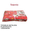 Tovaglia Copritavolo Natale Plastificata Antimacchia Varie Fantasie Mis. 120X230