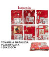 Tovaglia Copritavolo Natale Plastificata Antimacchia Varie Fantasie Mis. 120X230