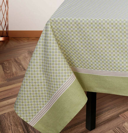 Tovaglia da tavola 12 posti tiziana by vingi 100% puro cotone 12 coperti a quadri con disegno 140x240cm Casa e cucina/Tessili per la casa/Tessili da cucina/Set di tovaglie e tovaglioli Puleo Casa - Palermo, Commerciovirtuoso.it