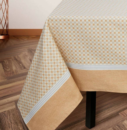 Tovaglia da tavola 12 posti tiziana by vingi 100% puro cotone 12 coperti a quadri con disegno 140x240cm Casa e cucina/Tessili per la casa/Tessili da cucina/Set di tovaglie e tovaglioli Puleo Casa - Palermo, Commerciovirtuoso.it