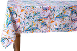 Tovaglia Da Tavola in 100% Cotone Stampa Digitale Colori Vivi Ed Intensi Lavabile in Lavatrice Made in Italy Paisley Acquamarina Casa e cucina/Tessili per la casa/Tessili da cucina/Tovaglie Novilunio - Sesto San Giovanni, Commerciovirtuoso.it