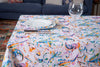 Tovaglia Da Tavola in 100% Cotone Stampa Digitale Colori Vivi Ed Intensi Lavabile in Lavatrice Made in Italy Paisley Acquamarina Casa e cucina/Tessili per la casa/Tessili da cucina/Tovaglie Novilunio - Sesto San Giovanni, Commerciovirtuoso.it