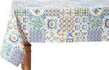 Tovaglia Da Tavola In 100% Cotone Stampa Digitale Dai Colori Vivi Ed Intensi Lavabile In Lavatrice Made In Italy Maioliche Siciliane Casa e cucina/Tessili per la casa/Tessili da cucina/Tovaglie Novilunio - Sesto San Giovanni, Commerciovirtuoso.it
