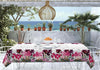 Tovaglia da tavola in puro cotone con balza piazzata in stam Casa e cucina/Tessili per la casa/Tessili da cucina/Tovaglie Biancheria Arredo Home - Nola, Commerciovirtuoso.it