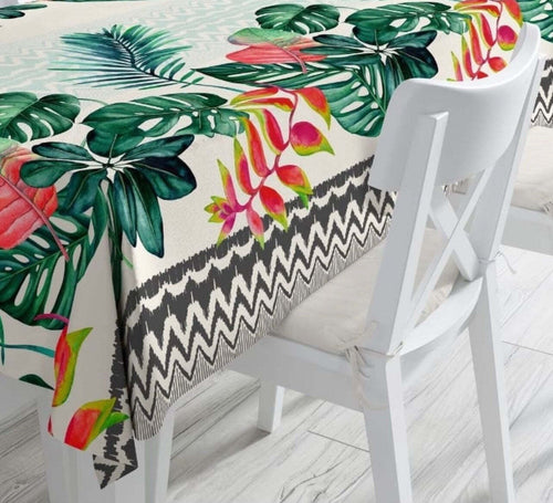 Tovaglia Da Tavola Per 12 In Panama Di Cotone In Stampa Digitale Piazzato 160x260 Casa e cucina/Tessili per la casa/Tessili da cucina/Tovaglie Biancheria Arredo Home - Nola, Commerciovirtuoso.it
