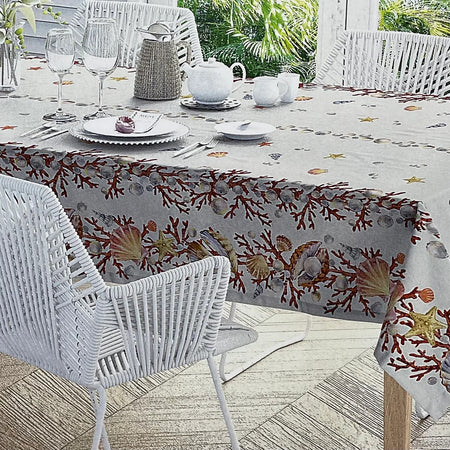 Tovaglia Da Tavola Per 12 Posti In Panama Di Cotone In Stampa Digitale Piazzato 160x260 Casa e cucina/Tessili per la casa/Tessili da cucina/Tovaglie Biancheria Arredo Home - Nola, Commerciovirtuoso.it