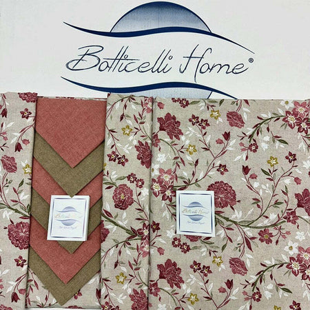 Tovaglia-da-tavolo-con-tovaglioli-Botticelli-Home-Fiori-di-primavera