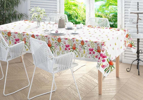 Tovaglia digitale art.Pratolino Mon Amour misura 140x260 100%panama di cotone senza tovaglioli made in Italy Casa e cucina/Tessili per la casa/Tessili da cucina/Tovaglie Biancheria Arredo Home - Nola, Commerciovirtuoso.it
