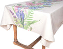 Tovaglia In Misto Lino Bianca Stampa Fiori Multicolore Tovaglia Morbida Resistente Elegante Made In Italy Fiori Di Campo Casa e cucina/Tessili per la casa/Tessili da cucina/Tovaglie Vanita di raso - Sesto San Giovanni, Commerciovirtuoso.it
