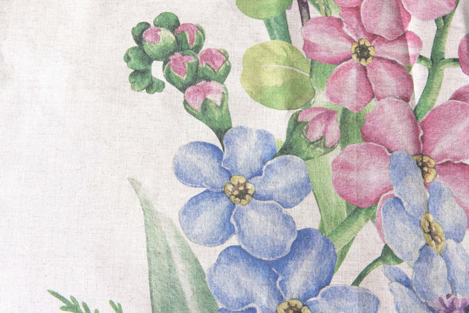Tovaglia In Misto Lino Bianca Stampa Fiori Multicolore Tovaglia Morbida Resistente Elegante Made In Italy Fiori Di Campo Casa e cucina/Tessili per la casa/Tessili da cucina/Tovaglie Vanita di raso - Sesto San Giovanni, Commerciovirtuoso.it
