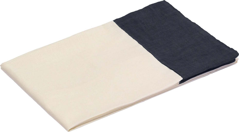 Tovaglia In Misto Lino Con Elegante Bordo Applicato Made In Italy Naturale/blu Notte Casa e cucina/Tessili per la casa/Tessili da cucina/Tovaglie Vanita di raso - Sesto San Giovanni, Commerciovirtuoso.it