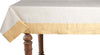 Tovaglia In Misto Lino Con Elegante Bordo Applicato Made In Italy Naturale/giallo Pastello Casa e cucina/Tessili per la casa/Tessili da cucina/Tovaglie Vanita di raso - Sesto San Giovanni, Commerciovirtuoso.it