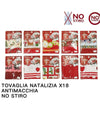Tovaglia Natalizia Antimacchia No Stiro Impermeabile Varie Fantasie 24 Posti
