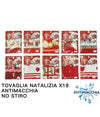 Tovaglia Natalizia Antimacchia No Stiro Impermeabile Varie Fantasie 24 Posti