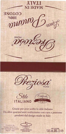 Tovaglia Natalizia Shabby da 24 in Panama con Stampa Natale Capodanno 140x450cm x fine anno 100% Cotone tovaglia tavola x24 L'Orchidea - Siderno, Commerciovirtuoso.it