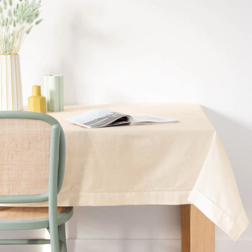 Tovaglia rettangolare in cotone colorato ideale per interni ed esterni
