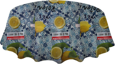 Tovaglia Plastificata Rotonda Marca Divina Diametro 160cm cerata rotonda per tavolo tovaglia antimacchia in plastica tovaglia plastica rotonda L'Orchidea - Siderno, Commerciovirtuoso.it