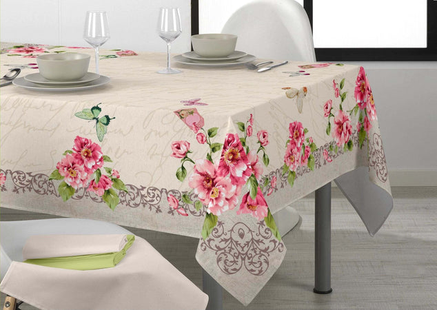 Set Di 6 Tovagliette Panama In Cotone 100% – 45x45 Cm – Grigio - 4