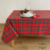 Tovaglia Tartan Rossa Fantasia per Il Natale in Misto Cotone Poliestere Casa e cucina/Tessili per la casa/Tessili da cucina/Tovaglie Puleo Casa - Palermo, Commerciovirtuoso.it
