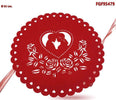Tovaglietta 33cm Forma Tonda Con Innamorati In Tessuto Rosso San Valentino 95479 Casa e cucina/Tessili per la casa/Tessili da cucina/Tovagliette Trade Shop italia - Napoli, Commerciovirtuoso.it