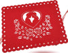 Tovaglietta 40 X 30 Cm Forma Rettangolare In Tessuto Rosso San Valentino 95486 Casa e cucina/Tessili per la casa/Tessili da cucina/Tovagliette Trade Shop italia - Napoli, Commerciovirtuoso.it