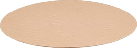 Tovaglietta americana tonda effetto pelle sabbia 38 cm Casa e cucina/Tessili per la casa/Tessili da cucina/Tovagliette Decor Space - Altamura, Commerciovirtuoso.it