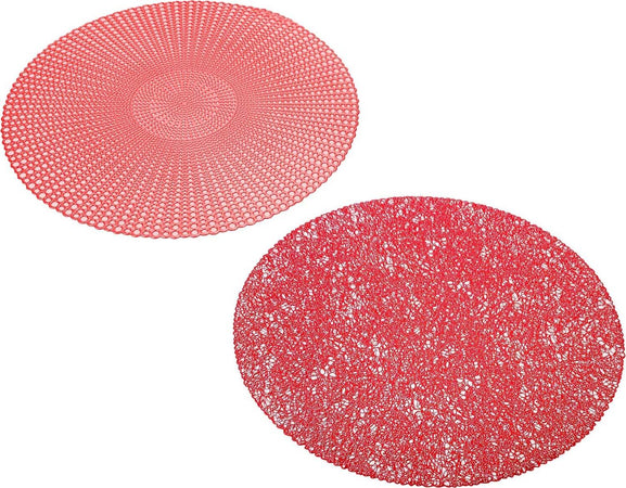 Tovaglietta decorata per tavolo di Natale color rosso Ø40 cm Casa e cucina/Decorazioni per interni/Addobbi e decorazioni per ricorrenze/Decorazioni natalizie/Oggettistica MagiediNatale.it - Altamura, Commerciovirtuoso.it