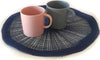 Tovaglietta per Colazione Forma Circolare Trama Intrecciata Blu Sottopiatto Da Tavola Diametro 38cm Casa e cucina/Tessili per la casa/Tessili da cucina/Tovagliette Ideart - Valdilana, Commerciovirtuoso.it