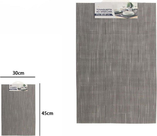 Tovaglietta Tovagliette Americana Colazione Cucina 30 X 45cm Grigio Chiaro 72290 Casa, arredamento e bricolage > Cucina > Accessori cucina Trade Shop italia - Napoli, Commerciovirtuoso.it