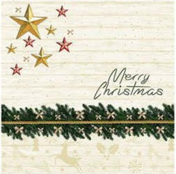 Tovaglioli-monouso-Pap-Star-87841-CHRISTMAS-3-Veli-Golden-Star