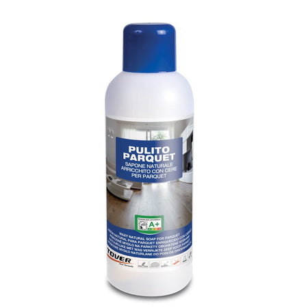 PULITO PARQUET LT.1 sapone naturale per parquet arricchito con cere a pH neutro.