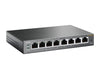 TP-Link TL-SG108PE Gestito L2 Gigabit Ethernet (10/100/1000) Supporto Power over Ethernet (PoE) Nero
