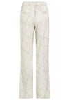 calvin klein PANTALONE LW SHINY SATIN PYJAMA PANT da donna
