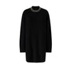 Pinko vestiti casual donna pinko - ask abito blend ws strass - nero da donna