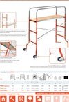 TRABATTELLO FAI DA TE MEDIO CON PIANO IN LEGNO ALTEZZA MASSIMA 3,06 M KREO Fai da te/Prodotti per la costruzione/Impalcature Trade Shop italia - Napoli, Commerciovirtuoso.it