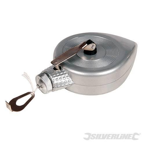 Tracciatore a gesso Silverline con filo da 30 Metri metallo duro Prezzo Silverline