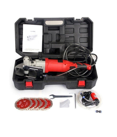Tracciatrice Scanalatrice A Disco 5 Dischi Scanalatore Muro 2800w Pompa Acqua