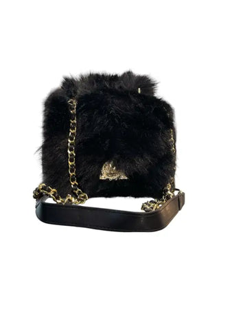Tracolla Annie Fluffy - Nero / Taglia Unica - Borsa
