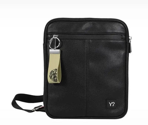 Tracolla Uomo Ynot? pro028-black - Nero / Taglia Unica - borse a tracolla