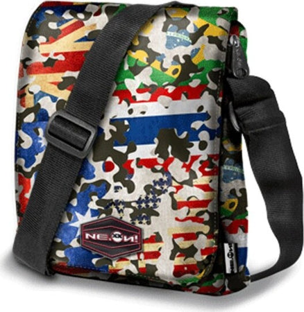Tracollina-Neon-Gut-Camo-Colori-Regolabile-Scuola-Tempo-Libero-Ragazzi