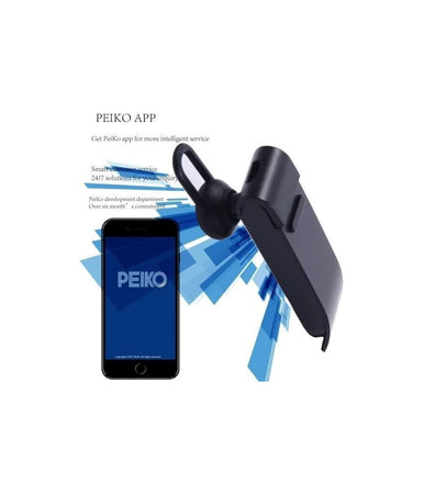 Traduttore Simultaneo Peiko Auricolare Cuffie Bluetooth Traduzione In 16 Lingue